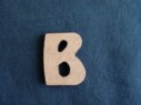Lettre Hobo - "B"