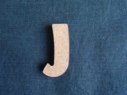 Lettre Hobo - "J"