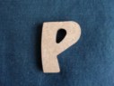 Lettre Hobo - "P"